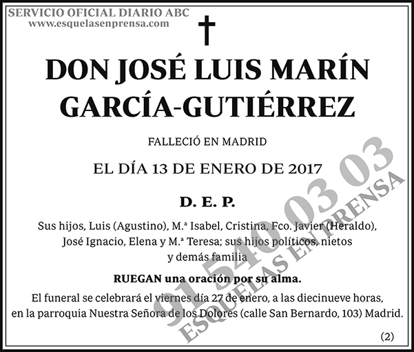 José Luis Marín García-Gutiérrez